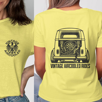 Vintage Aircooled Rides Graphic Tee Shirt product