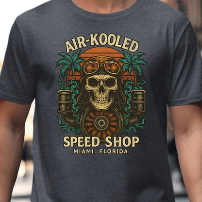 Air-Kooled Speed Shop Miami Florida T-shirt product type