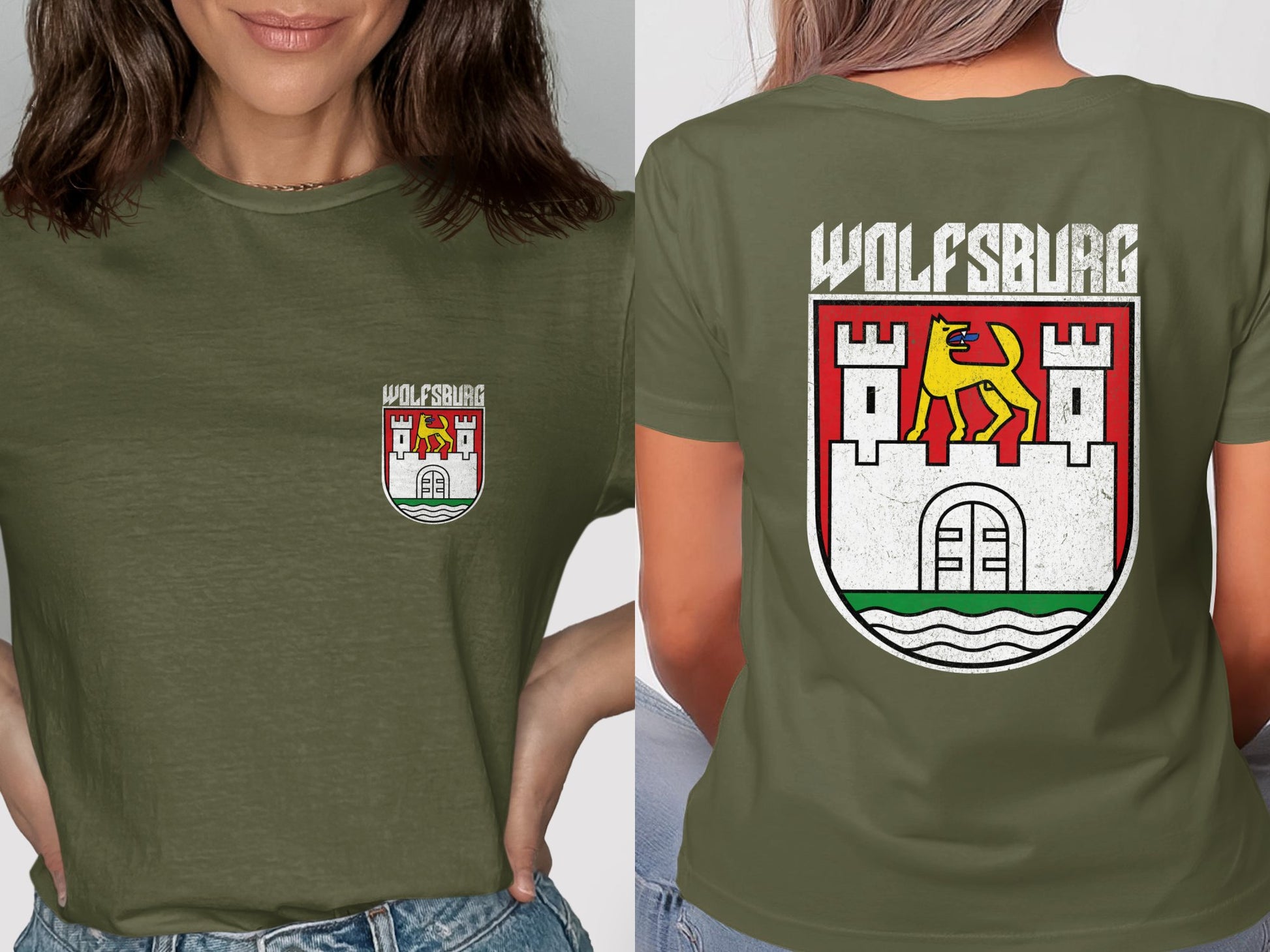 Wolfsburg City Emblem Graphic T-Shirt product type