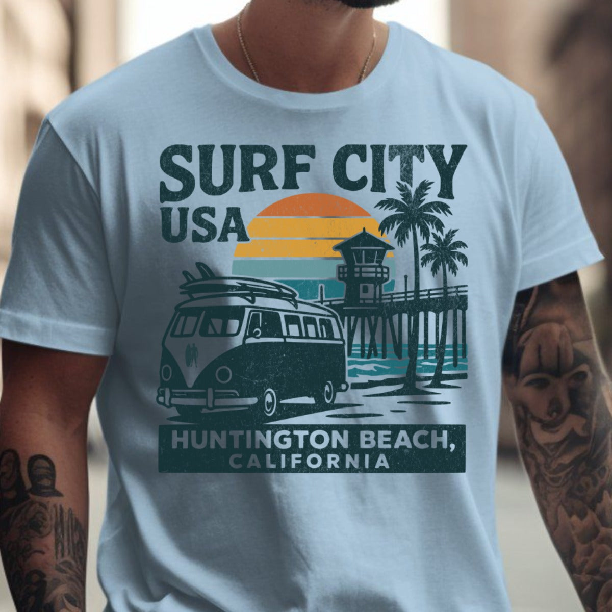 Surf City USA Huntington Beach California Shirt product