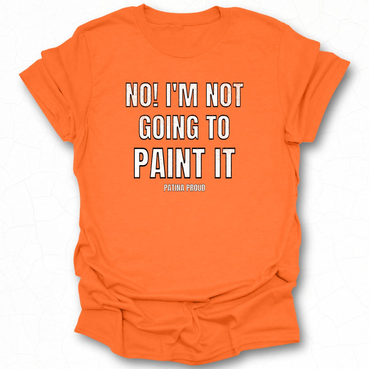 No! I'm Not Going to Paint It T-shirt
