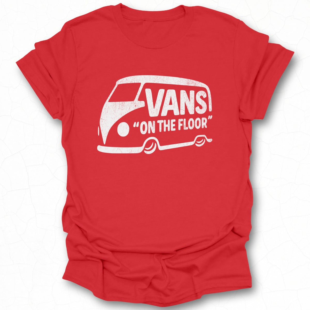 Vans On The Floor Graphic Print T-Shirt