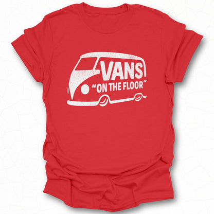 Vans On The Floor Graphic Print T-Shirt