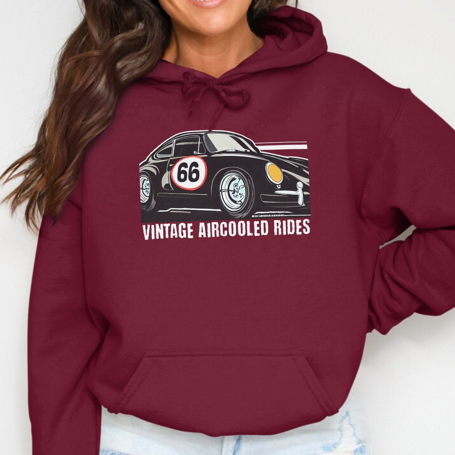 Vintage Aircooled Rides Graphic Hoodie product