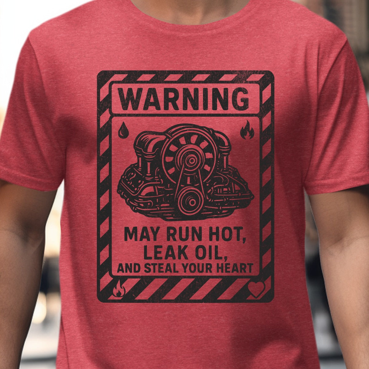 Warning May Leak Oil and Steal Your Heart T-Shirt