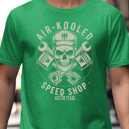 Air-Kooled Speed Shop Austin Texas graphic product type