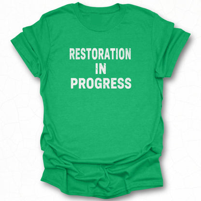 Restoration in Progress Graphic Tee Product