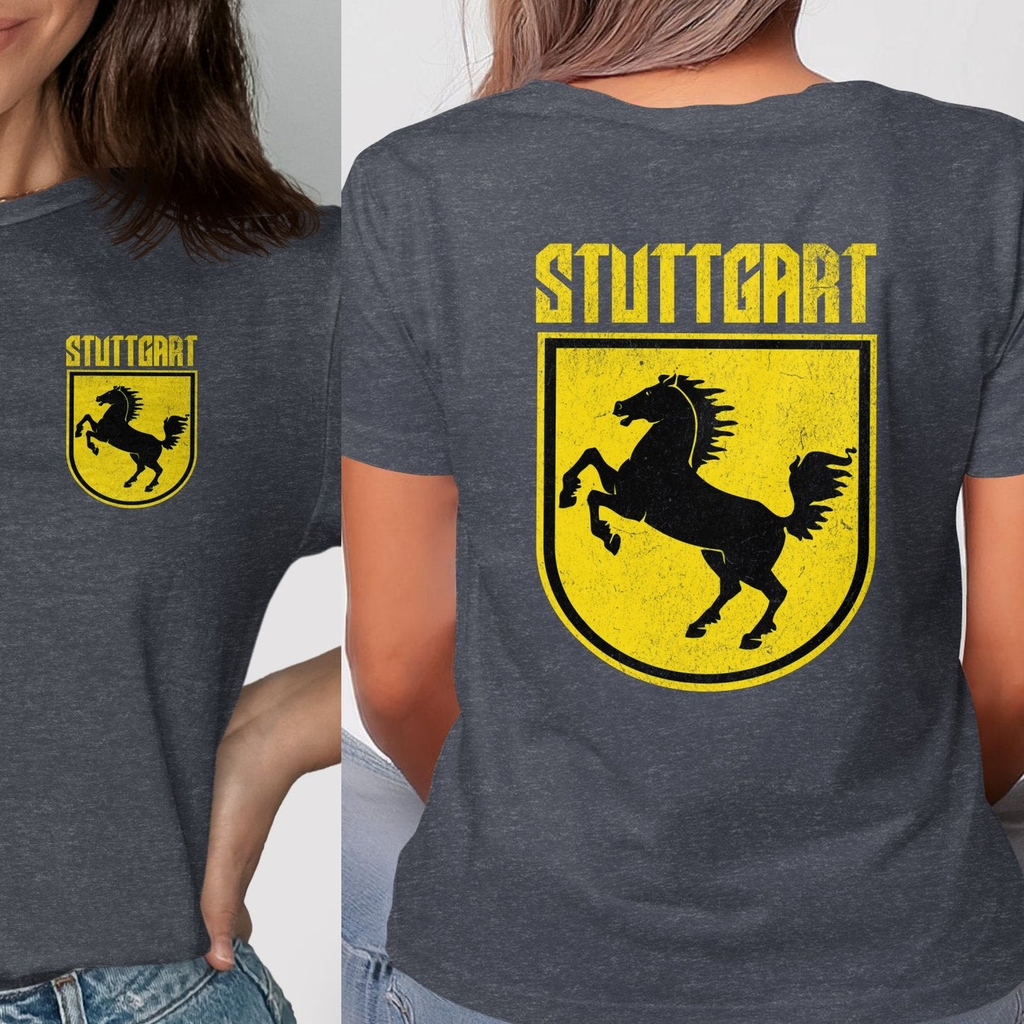 Stuttgart Horse Crest Emblem Graphic Design Shirt product type