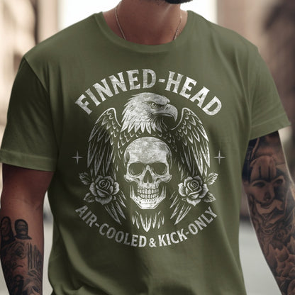 Finned-Head Air-Cooled & Kick-Only Graphic T-Shirt