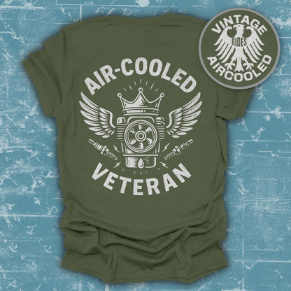 Air-Cooled Veteran Vintage Rides Aircooled T-Shirt Product