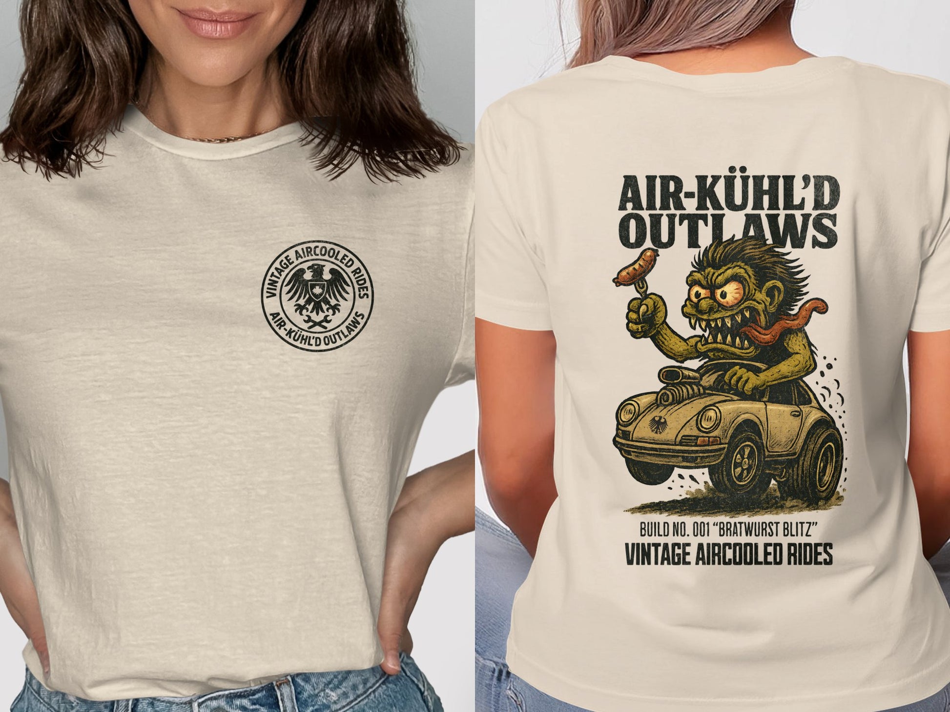 Air-Kühl'd Outlaws Vintage Aircooled Rides Shirt product