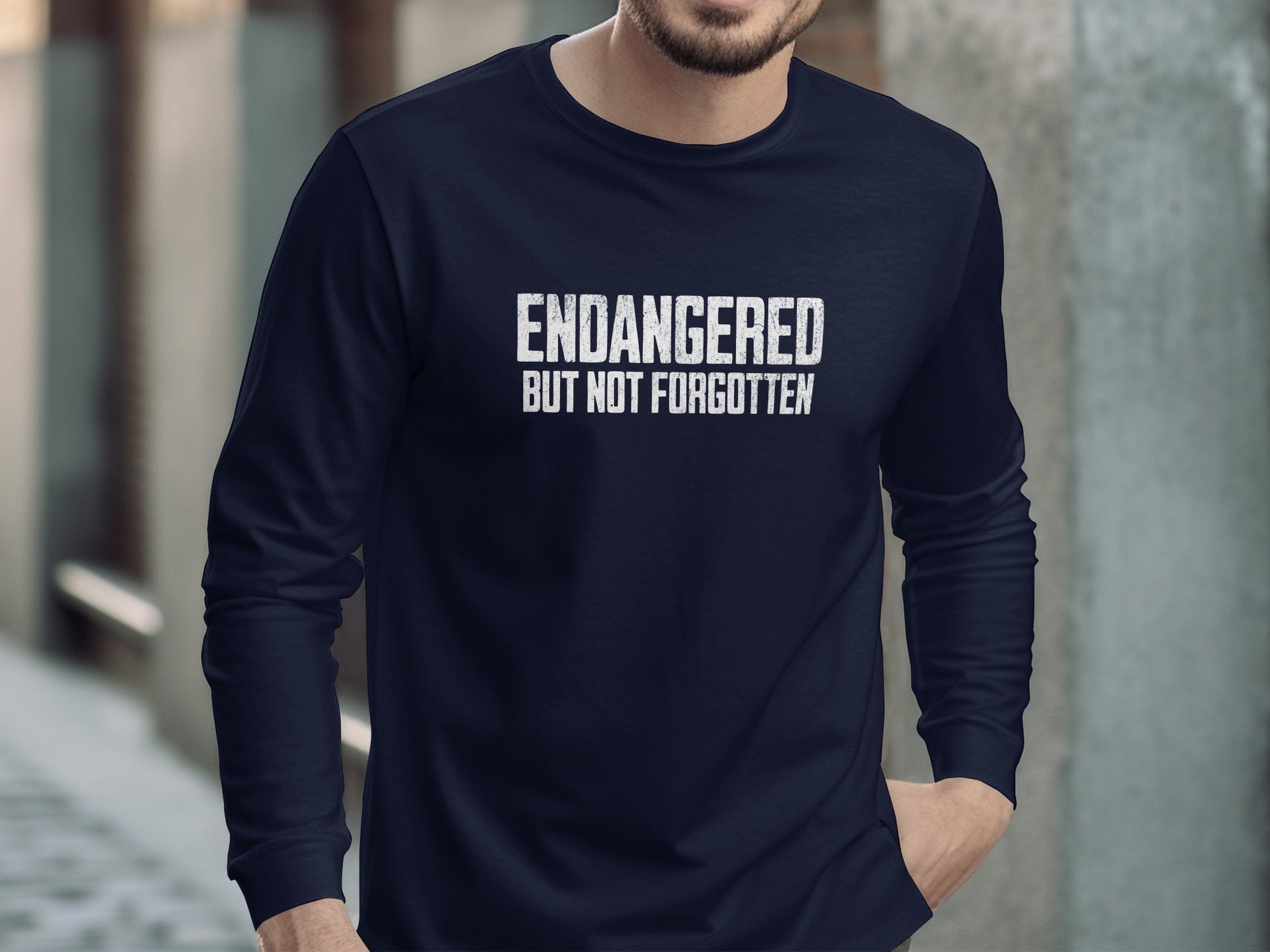 Endangered But Not Forgotten Long Sleeve Shirt product