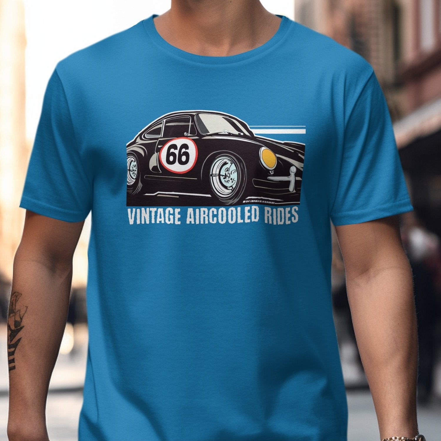 Vintage Aircooled Rides Graphic T-Shirt product