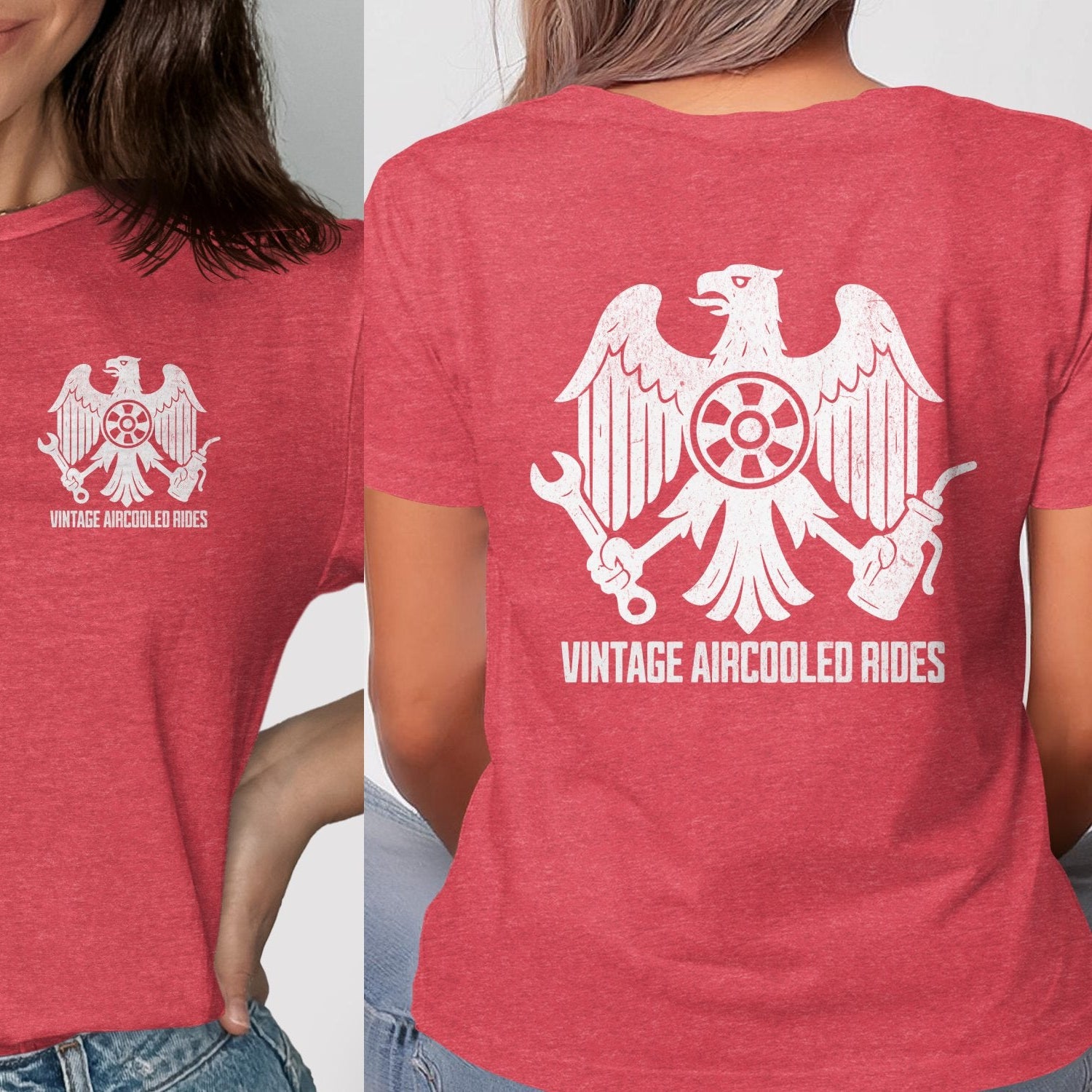 Vintage Aircooled Rides Graphic Tee Shirt product type