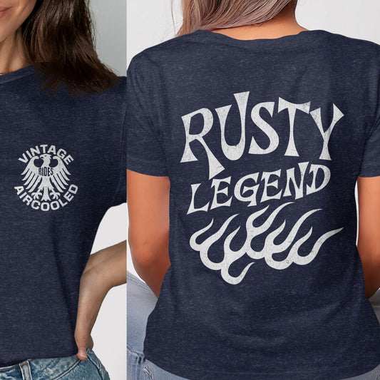 Vintage Aircooled Rusty Legend Graphic Tee product