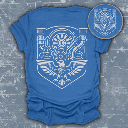 Vintage Engine Eagle Graphic Retro T-Shirt product type