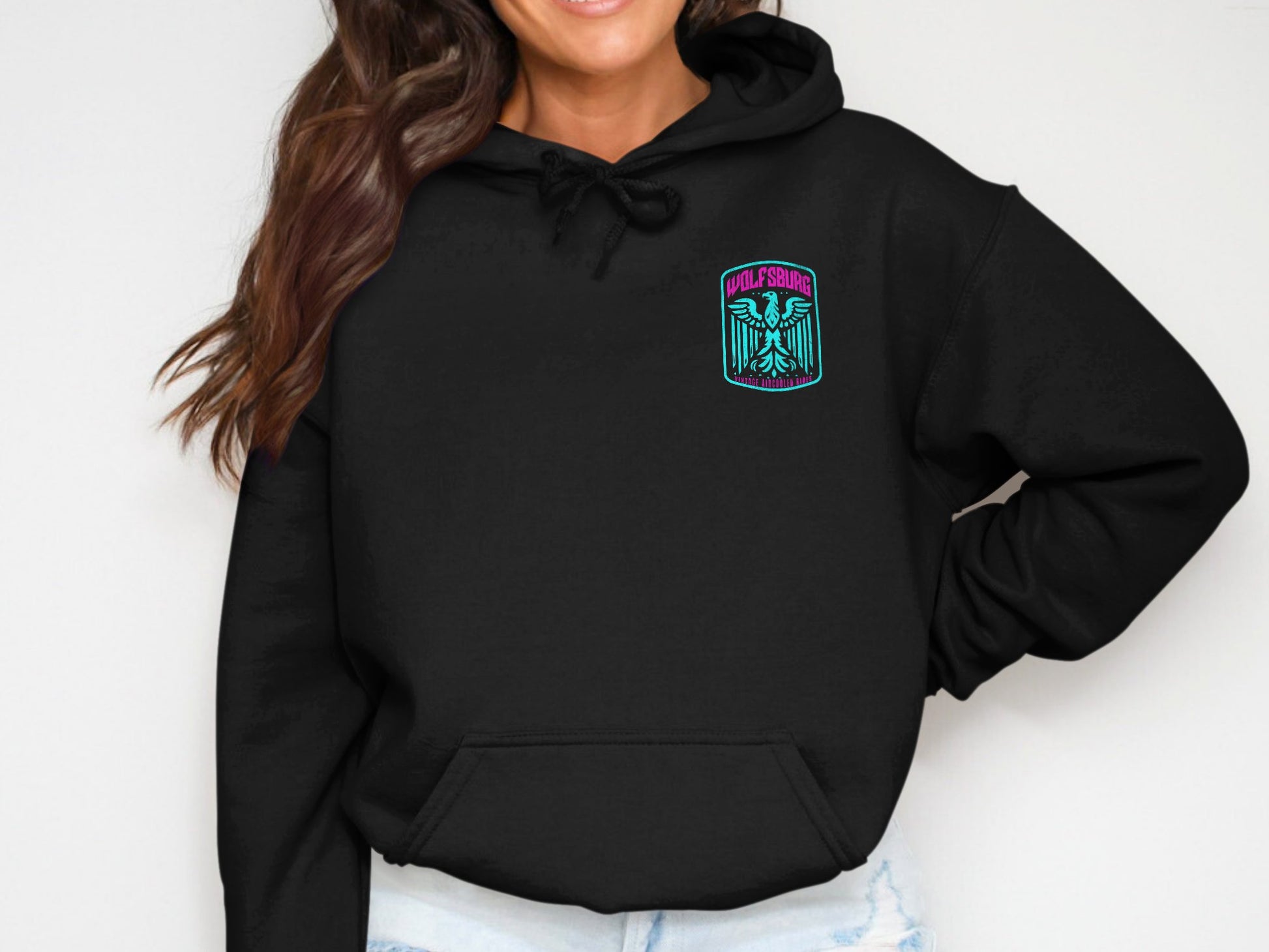 Wolfsburg Crest Graphic Black Hooded product