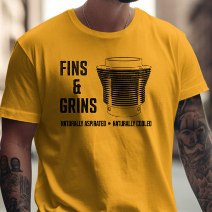 Fins and Grins Naturally Aspirated Naturally Cooled Shirt