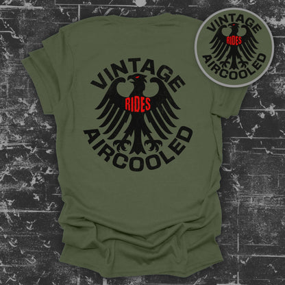 Vintage Aircooled Rides Graphic Tee Shirt