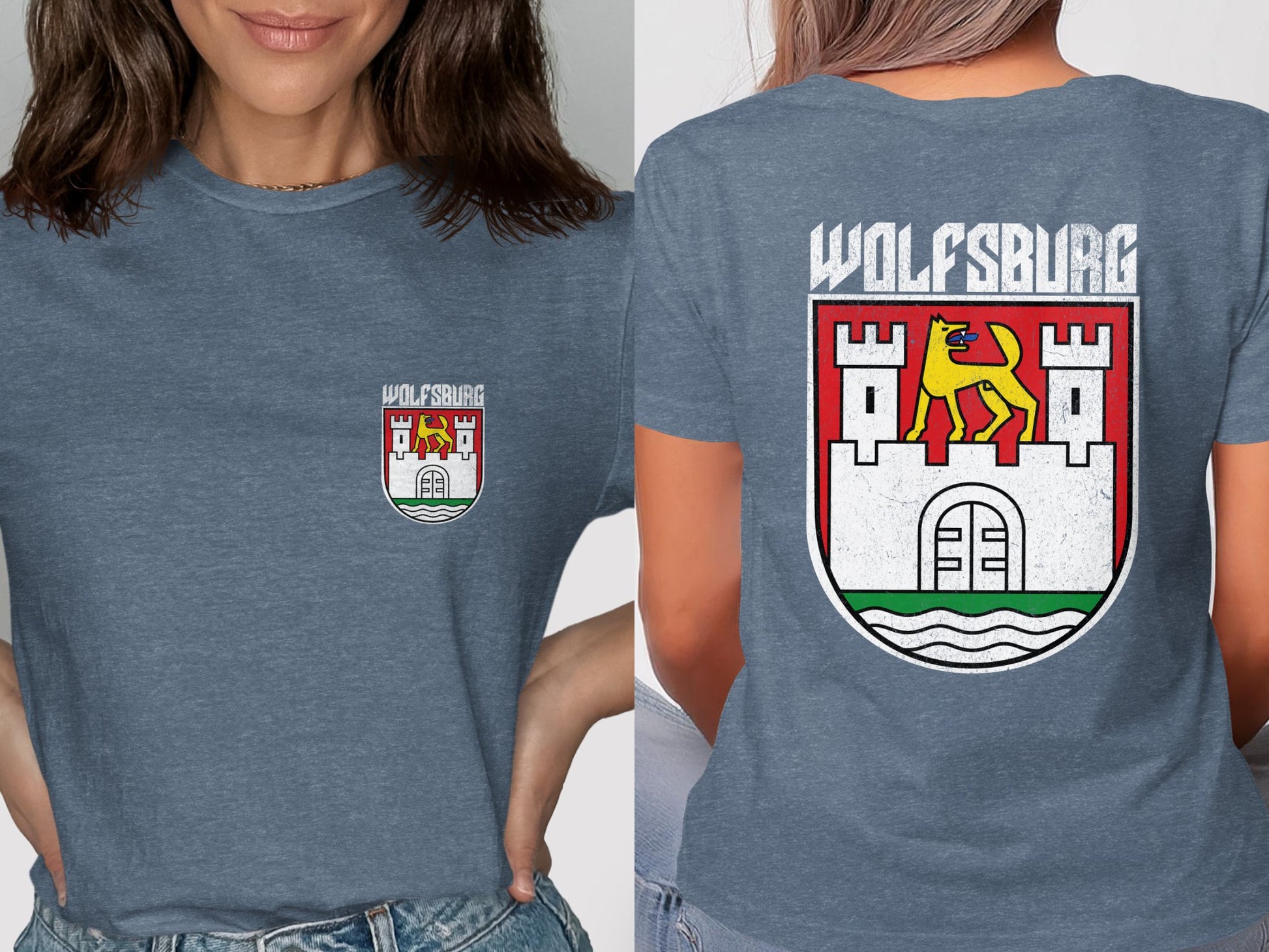 Wolfsburg Crest T-shirt Stylish Casual Wear Top product