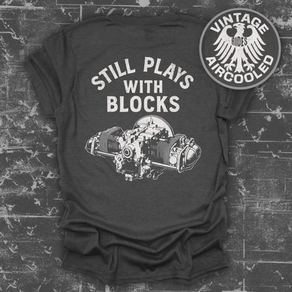 Still Plays With Blocks Vintage Rides Aircooled Shirt
