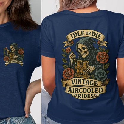 Idle Or Die Vintage Aircooled Rides T-shirt product