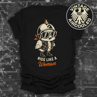Ride Like a Woman Vintage Aircooled T-Shirt product
