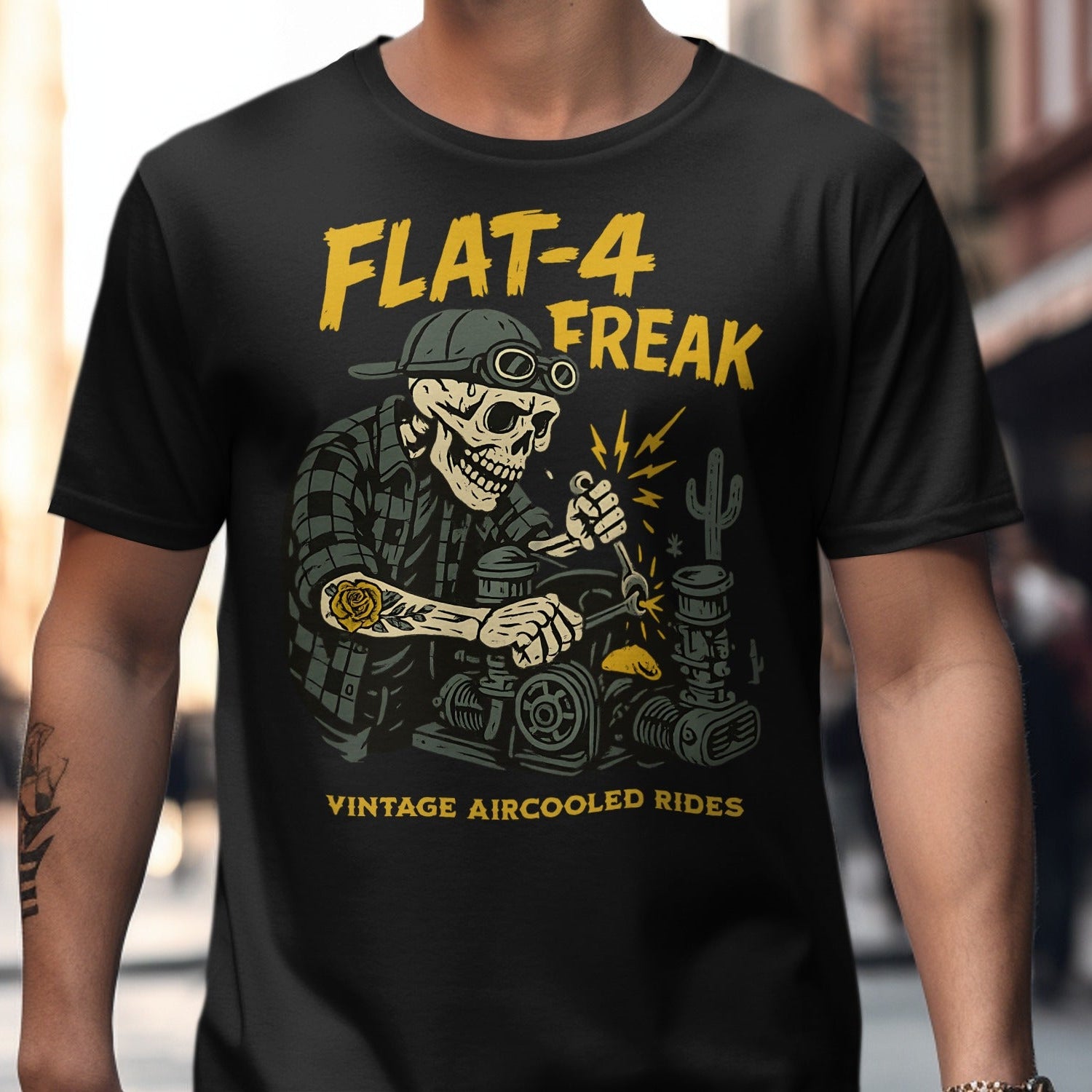 Flat-4 Freak Vintage Aircooled Rides Shirt product