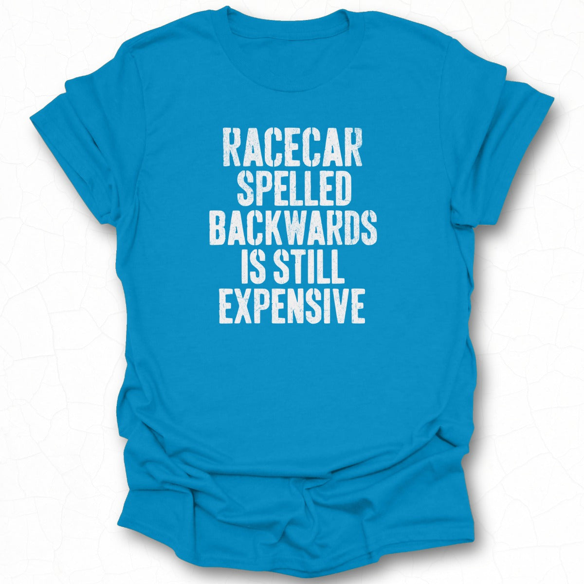 Racecar Spelled Backwards is Still Expensive Shirt