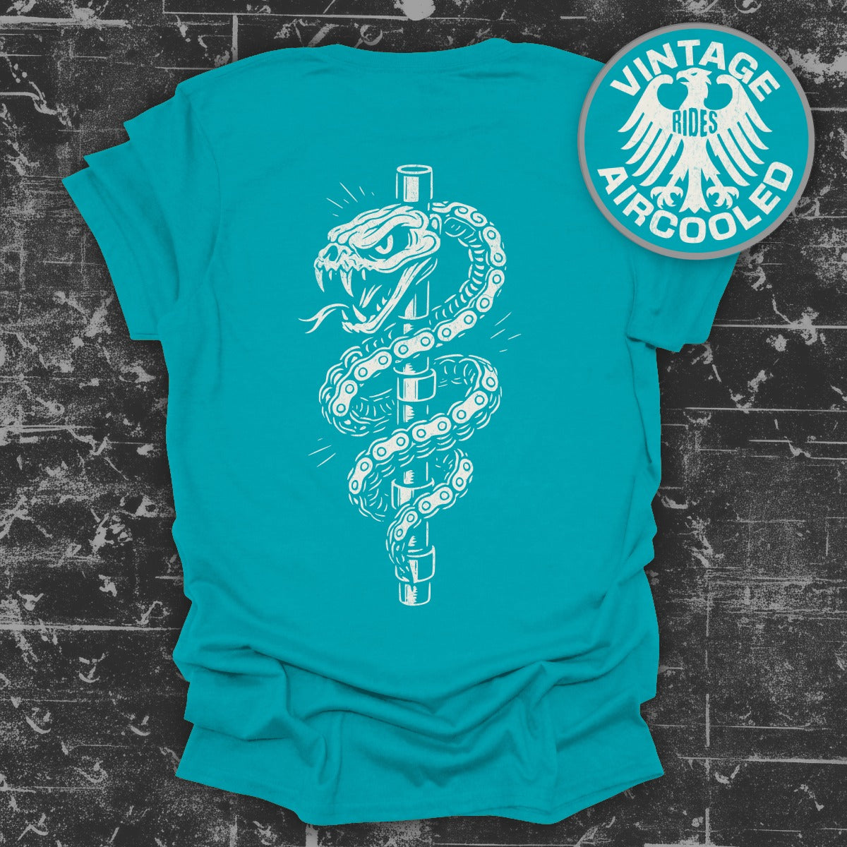 Vintage Rides Aircooled Snake Design Shirt product