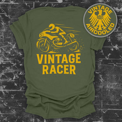 Vintage Racer Graphic Tee Mens Biker Shirt product