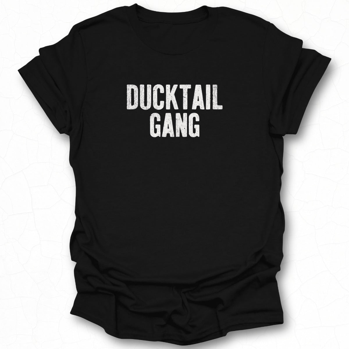 Ducktail Gang Statement Tee for Trendy Outfits