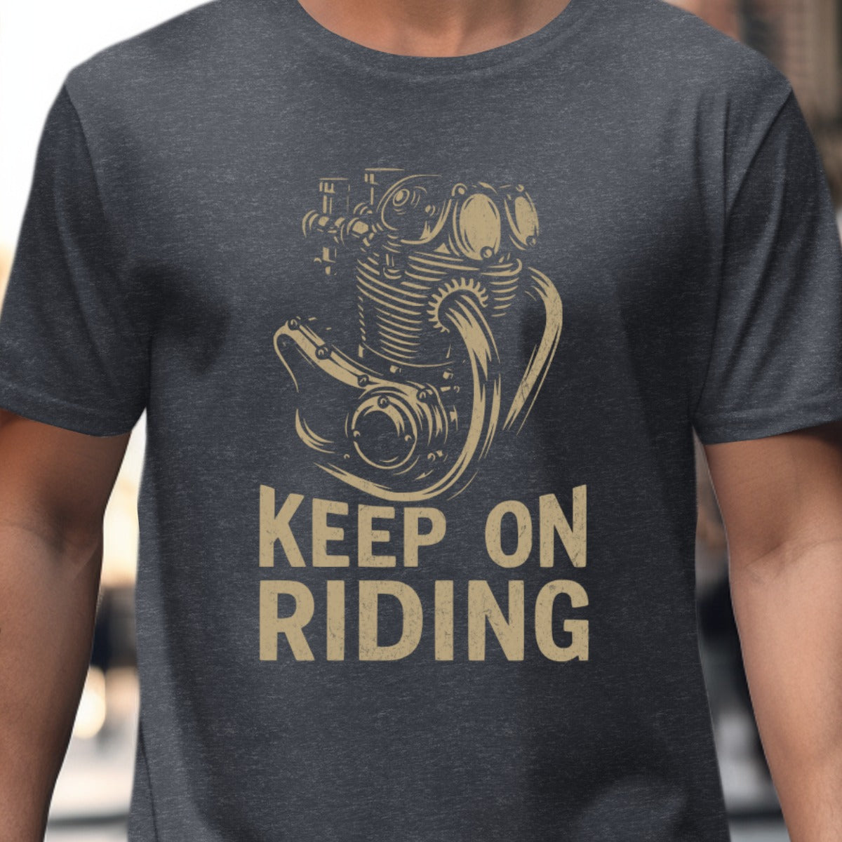 Keep On Riding Graphic Print T-shirt product