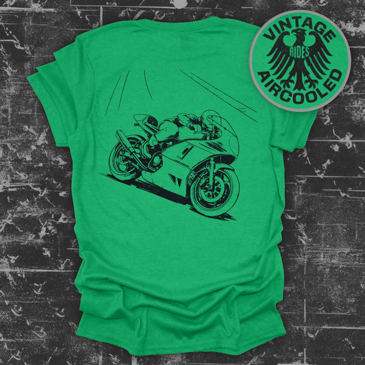 Vintage Rides Aircooled Motorbike Graphic Shirt product