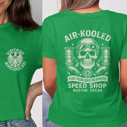 Vintage Air Cooled Speed Shop Graphic Tee product type