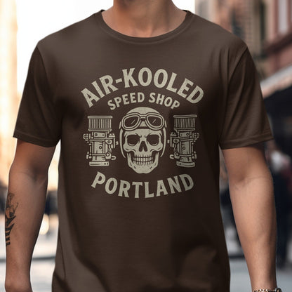 Air-Kooled Speed Shop Portland Graphic Tee product