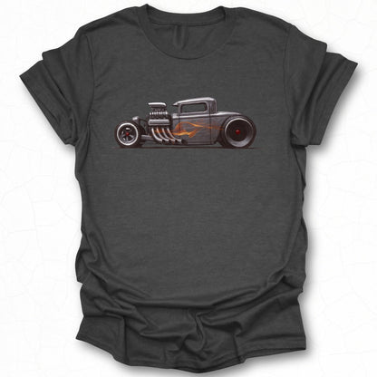 Classic Hot Rod Flames Graphic T-shirt product