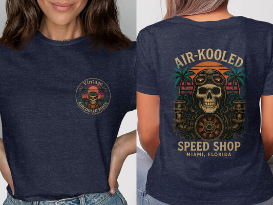 Air-Kooled Speed Shop Skull Miami Florida product type