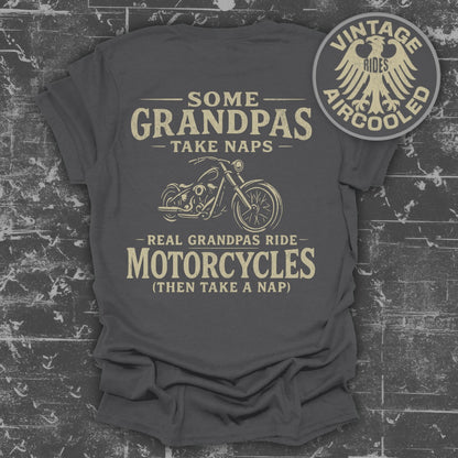 Some Grandpas Take Naps Motorcycles T-Shirt product