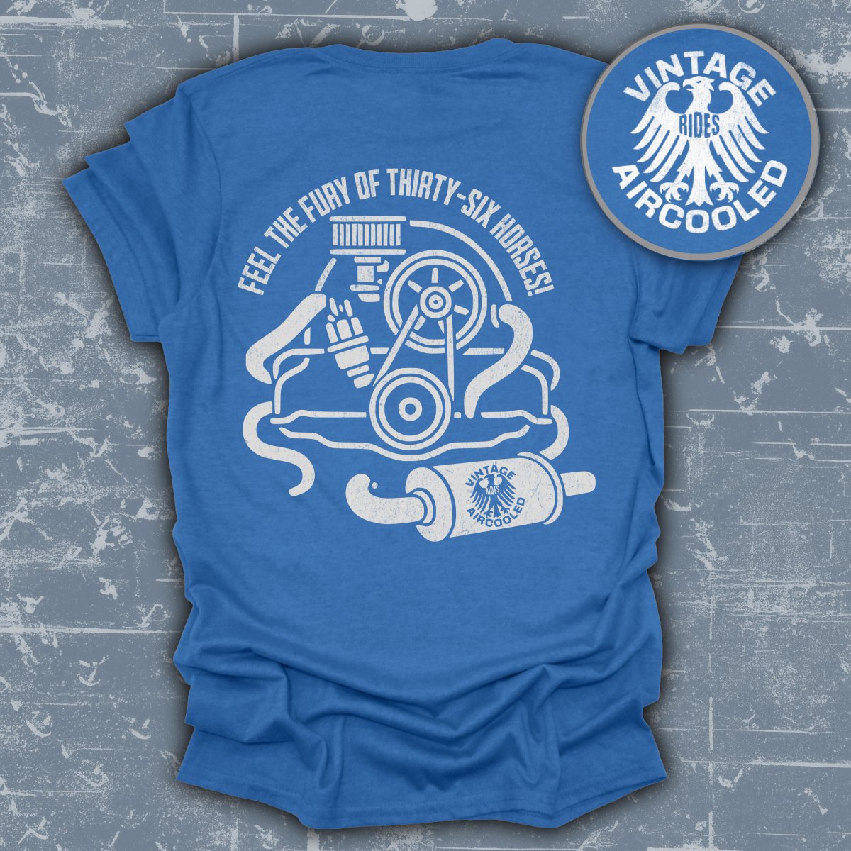 Feel The Fury of Thirty-Six Horses T-Shirt product type