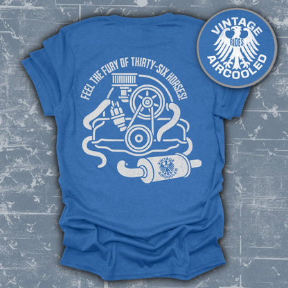 Feel The Fury of Thirty-Six Horses T-Shirt product type