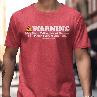 Warning German Air-Cooled Cars Funny T-Shirt product