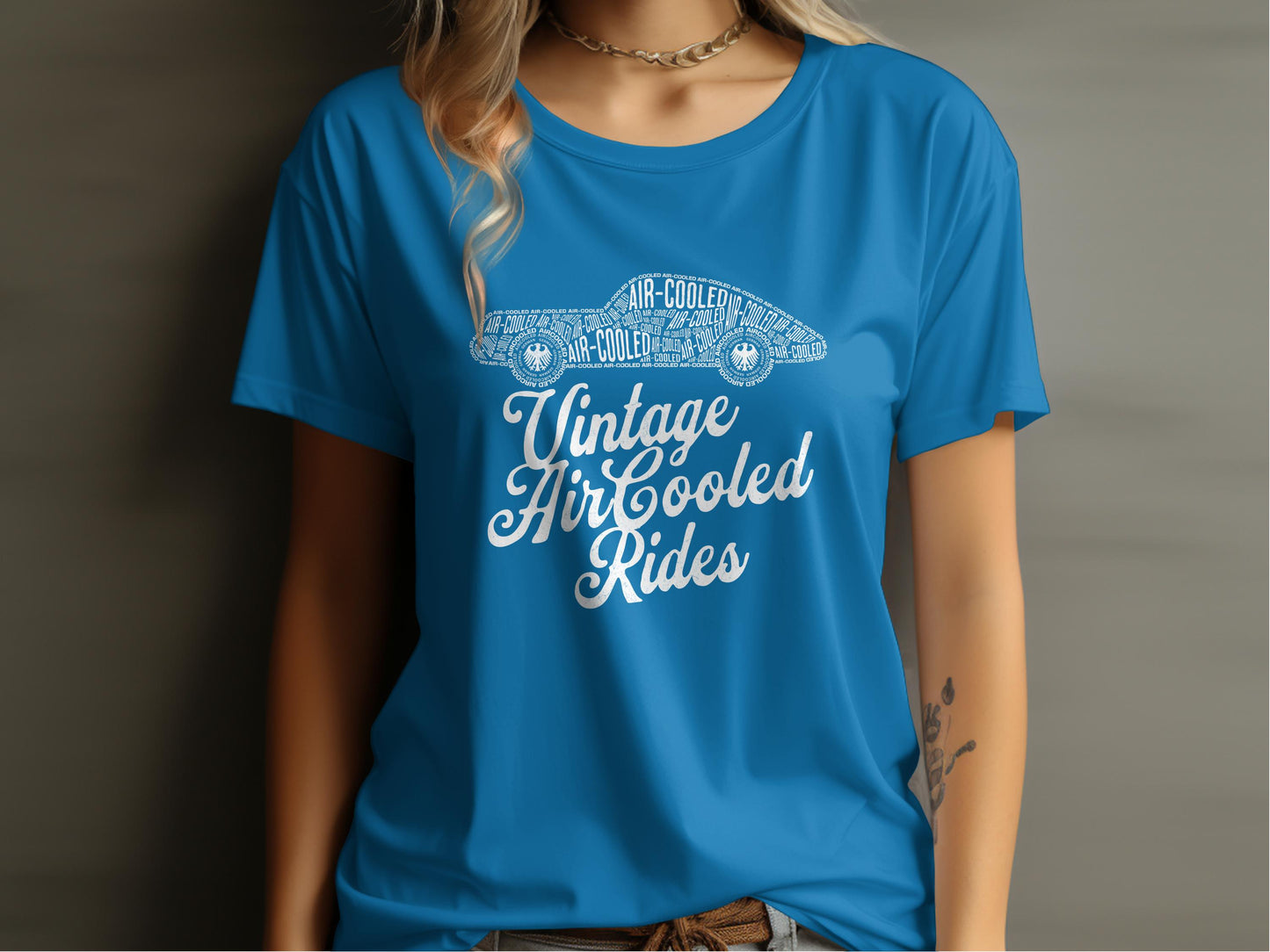 Vintage Air Cooled Rides Graphic T-Shirt product