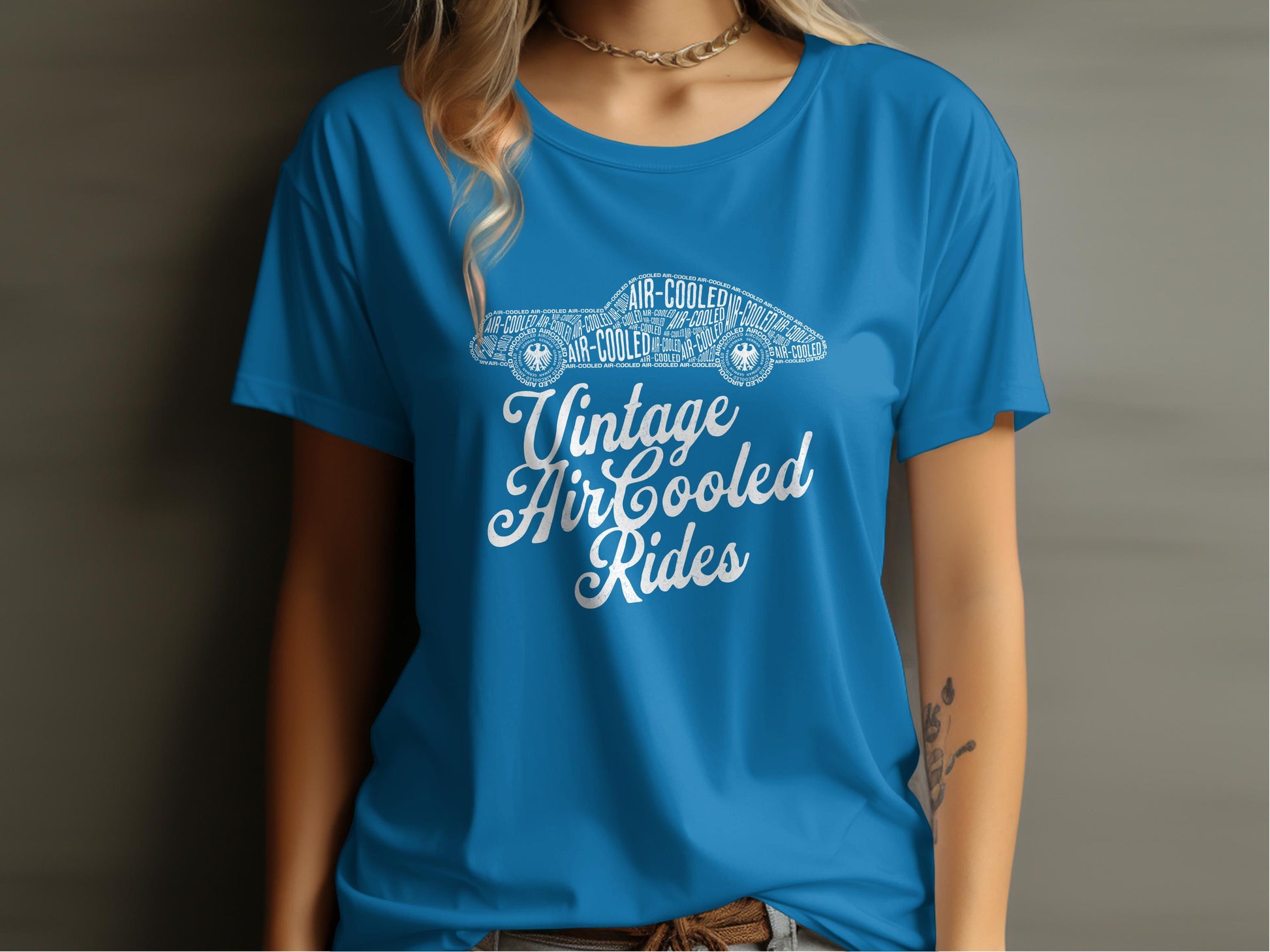 Vintage Air Cooled Rides Graphic T-Shirt product