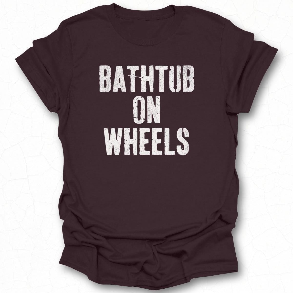 Bathtub on Wheels Graphic Printed T-Shirt product