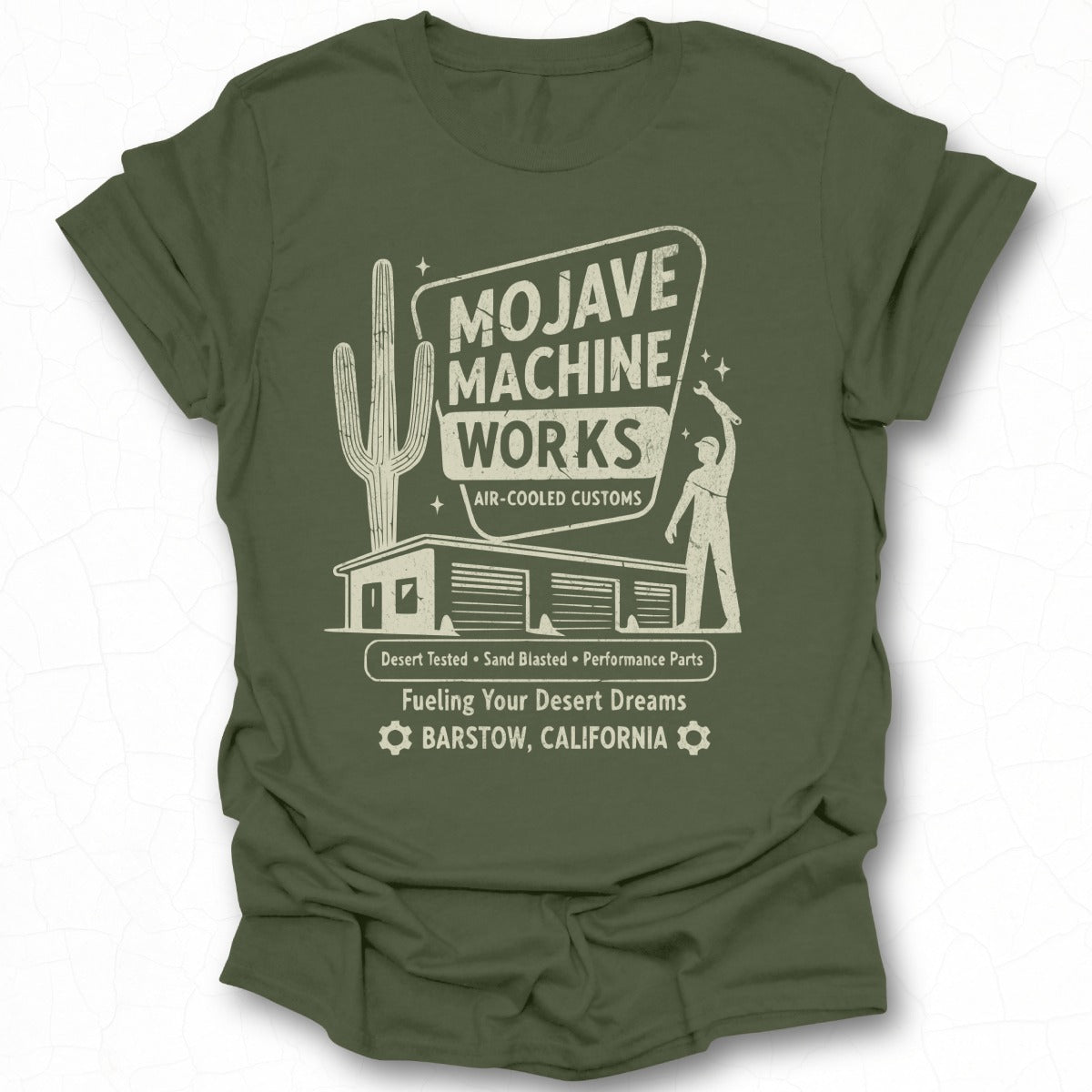 Mojave Machine Works Air-Cooled Customs Shirt