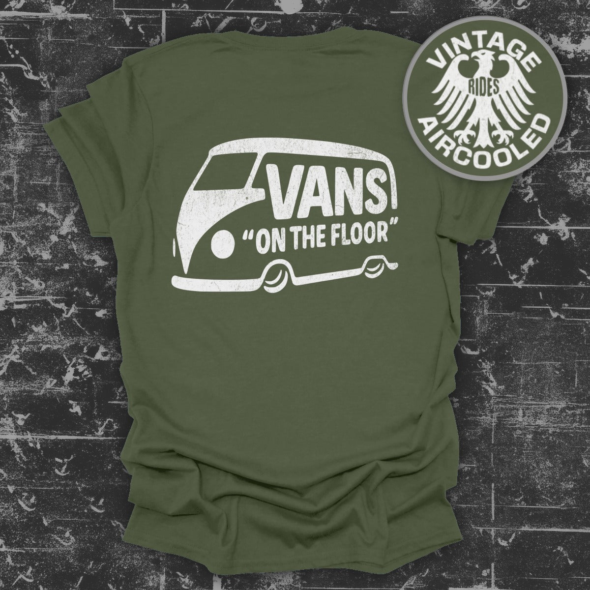 Vans On The Floor Vintage Air Cooled Rides product