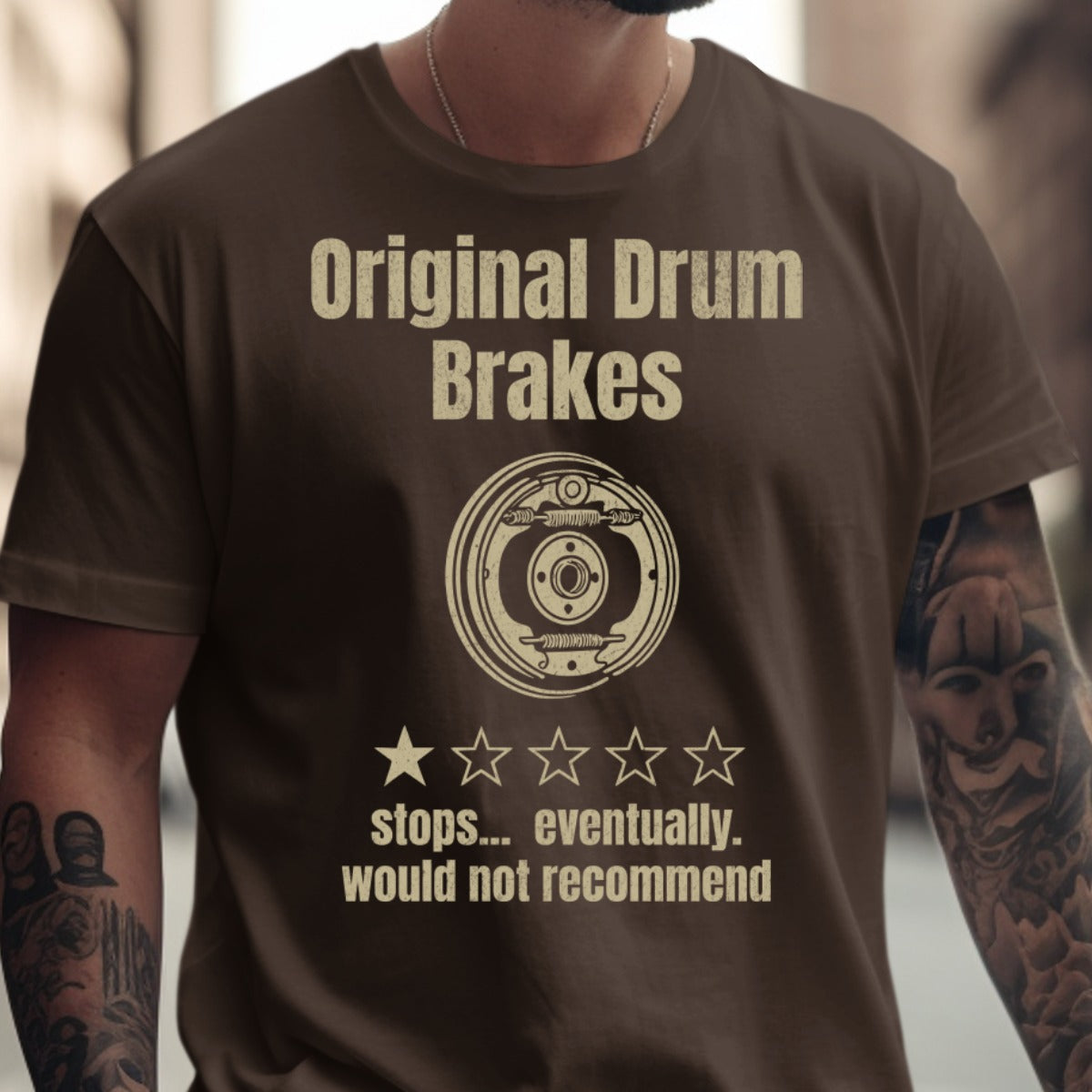 Original Drum Brakes Five Stars Unisex T-shirt product