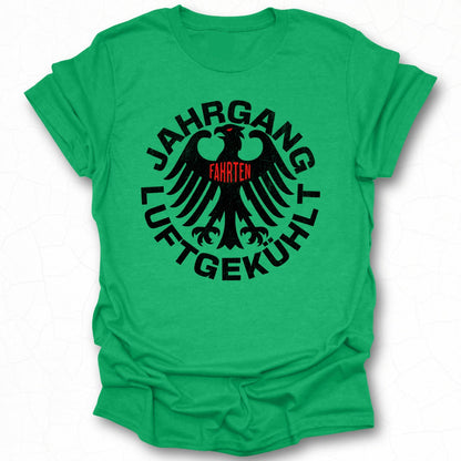 Jahrgang Luftgekühlt Fahrten Graphic Tee