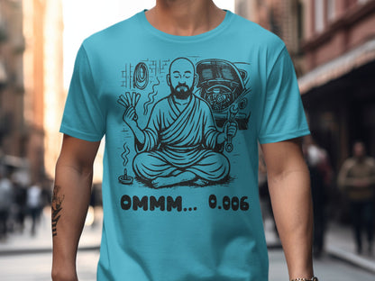 Meditative Print OM Sci-fi Themed T-Shirt product type